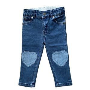 Stella McCartney Skinny Jeans with Heat Patch on Knees